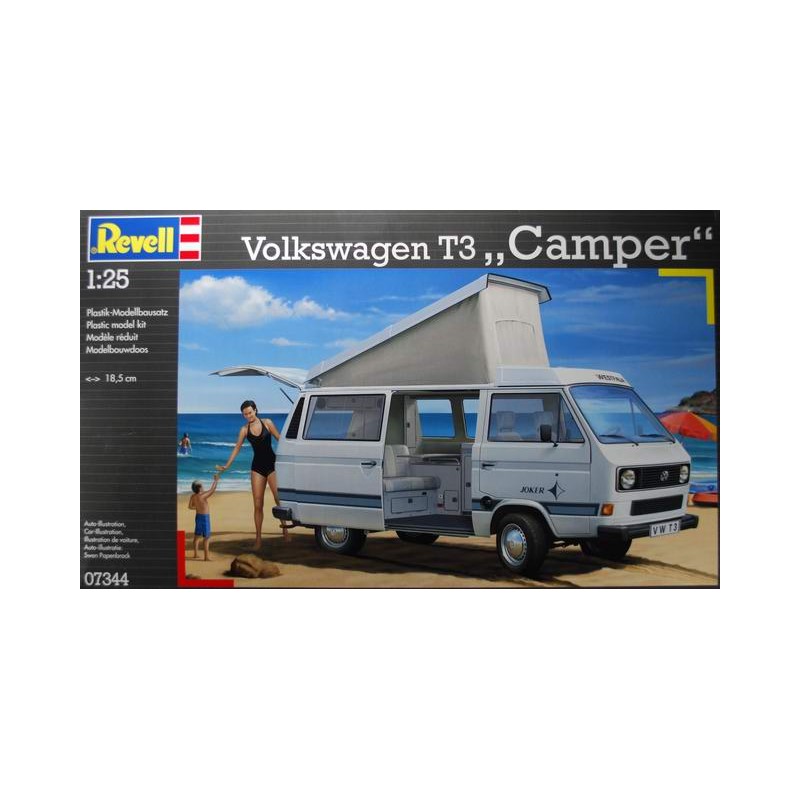 Furgoneta Volkswagen T3 "Camper". REVELL 07344