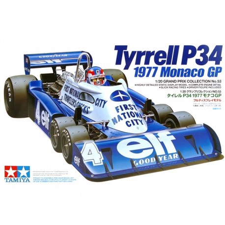 Tyrrell P34 1977. TAMIYA 20053