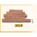 Piedra muro roja. AEDES 2219
