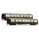 Pullman coaches set, WP + WPc. CIWL / IIIa. LS MODELS 49174