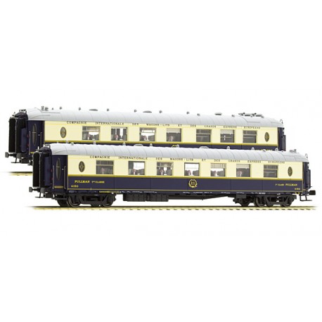 Pullman coaches set, WP + WPc. CIWL / II. LS MODELS 49170