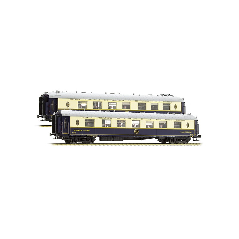 Pullman coaches set, WP + WPc. CIWL / II. LS MODELS 49170