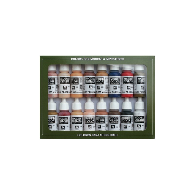 Skintones Colors. VALLEJO 70125