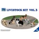 Livestock Set Vol.3. RIICH MODELS RV35021