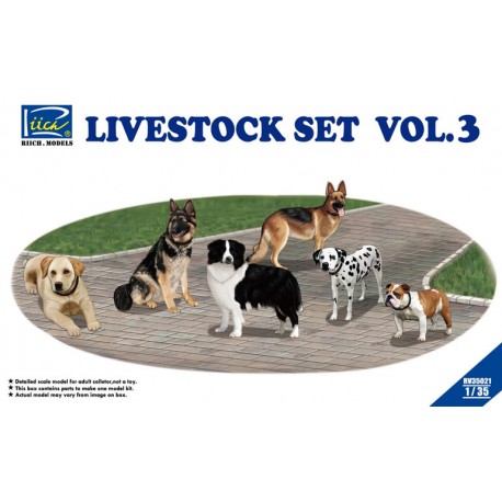 Livestock Set Vol.3. RIICH MODELS RV35021