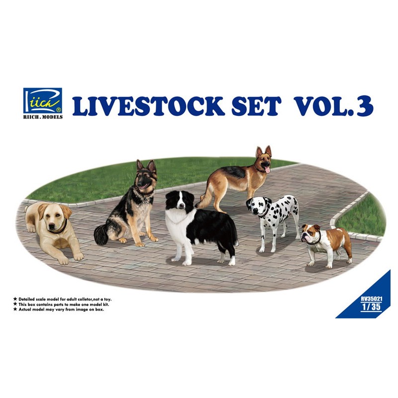 Animales: perros. Vol.3. RIICH MODELS RV35021