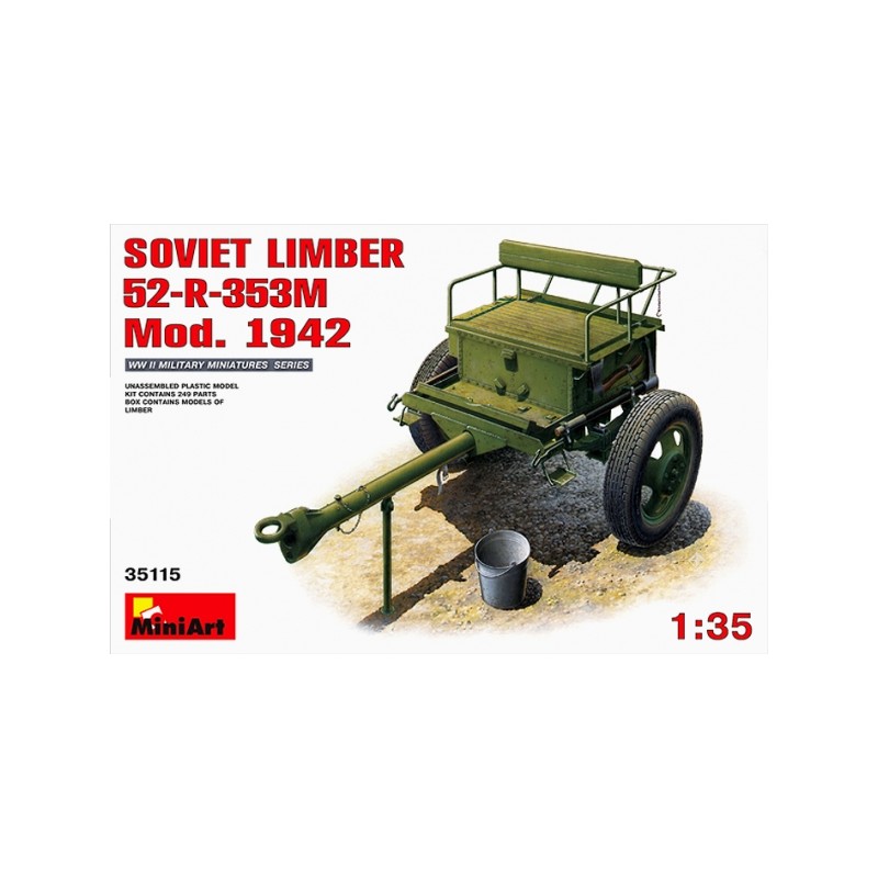 Soviet Limber 52-R-353M. MINIART 35115