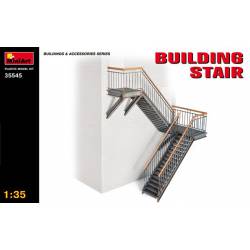 Building stairs.