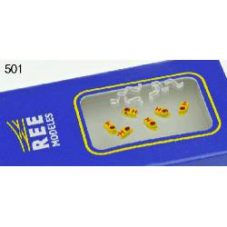 Set de luces de cola (x6). REE MODELES XB-501