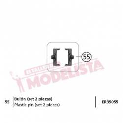 Plastic pin (x2), for AVE S-112, RENFE. ELECTROTREN ER35055