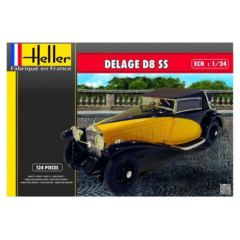 Delage D8 SS. HELLER 80720