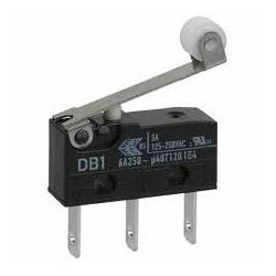 Microrupteur de type DB2, levier de 20 mm avec galet