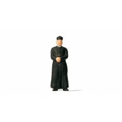Priest wearing Cassock.