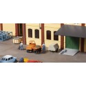 Dumper with compressor trailer. AUHAGEN 41641