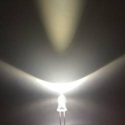 Led de 3 mm blanco frío (x50).