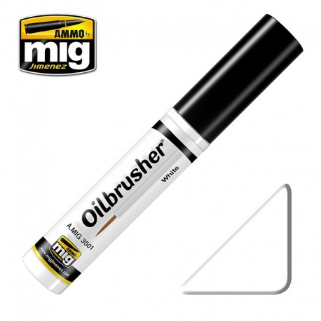 Oilbrusher: white. AMIG 3501