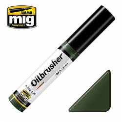 Oilbrusher: verde oscuro.