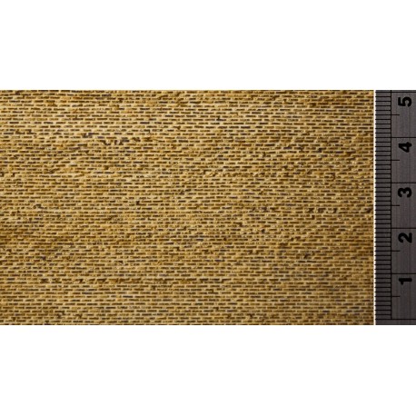 Pared de ladrillo color siena. REDUTEX 160LV121