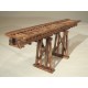 Wooden bridge. HACK BRUCKEN H030