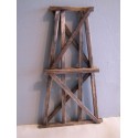 Pilar de madera. HACK BRUCKEN HP125