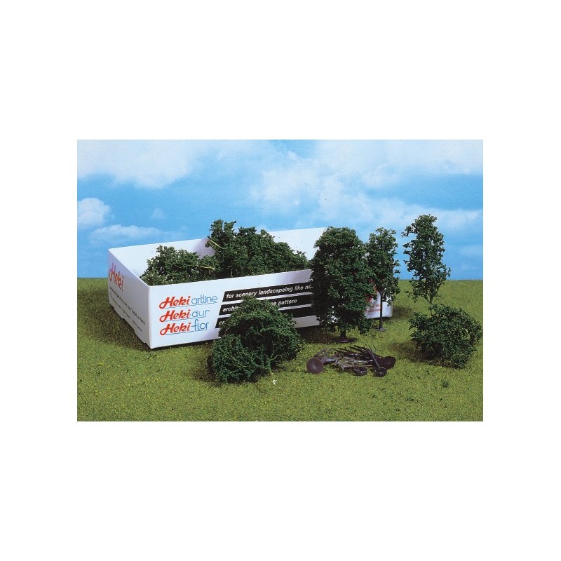 Material para crear vegetación, verde oscuro. HEKI 1633