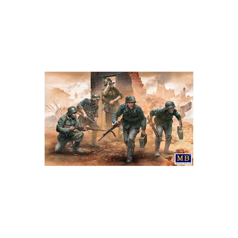 Infantería alemana. MASTER BOX 35177