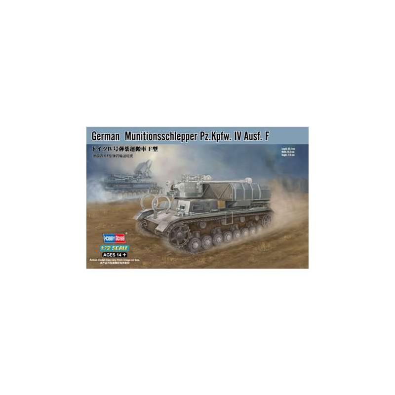 Pz.Kpfw.IV Ausf.F. HOBBY BOSS 82908