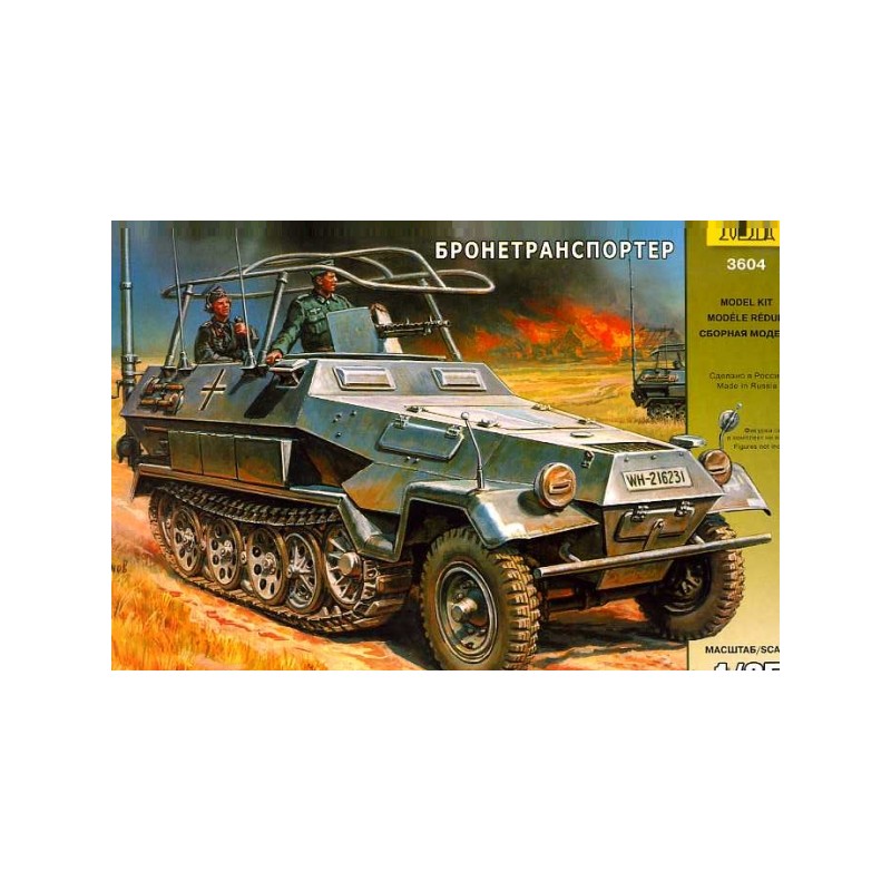 Sd. Kfz.251/3 Ausf.B. ZVEZDA 3604