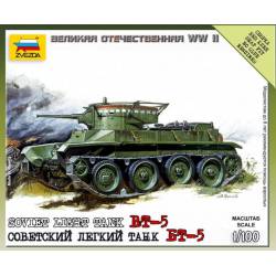 Char soviétique BT-5.