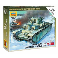 Char russe T-35.