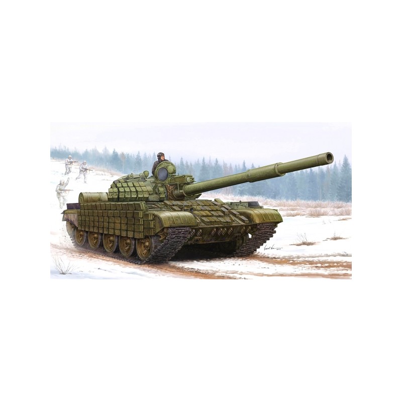 Russian T-62 ERA Mod. 1962. TRUMPETER 01555