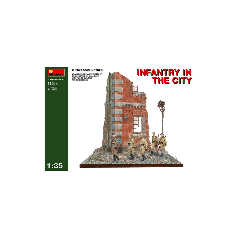 Infantería en la ciudad. MINIART 36014
