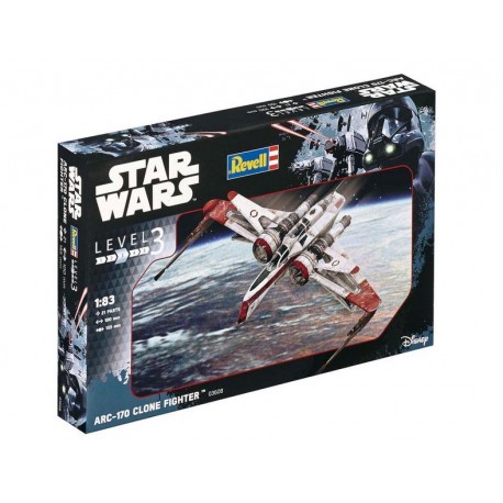 Star Wars: Caza de reconocimiento ARC-170. REVELL 03608