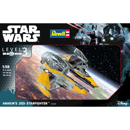 Star Wars: Anakin´s Jedi Starfighter. REVELL 03606