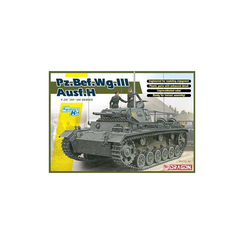 Pz. Bef. Wg. III Ausf.H. DRAGON 6844
