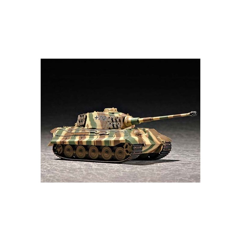 King Tiger Henschel con torreta y Zimmerit. TRUMPETER 07291