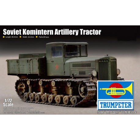 Soviet artillery tractor. TRUMPETER 07120