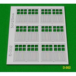 Portas de garagem.