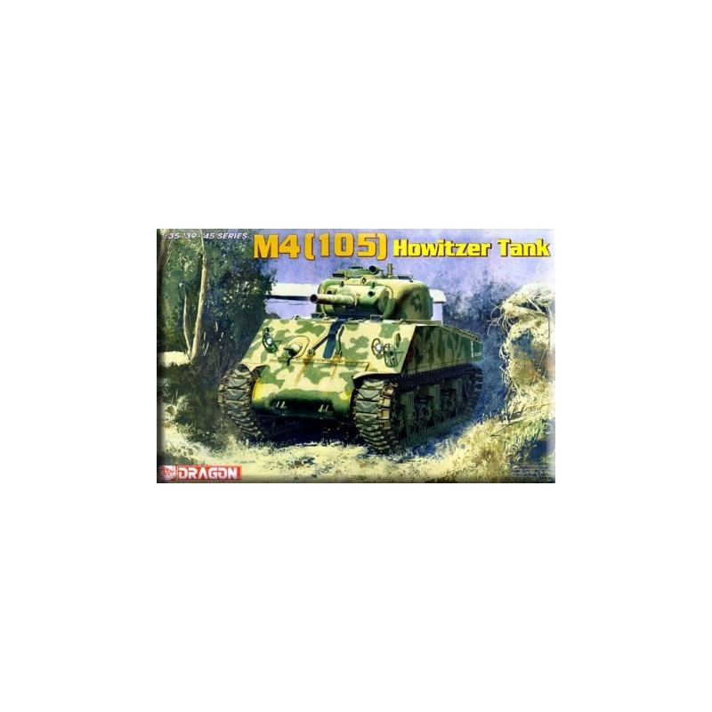 Sherman M4 con obús 105. DRAGON 6548 Sherman M4 con obús 105. DRAGON 6548