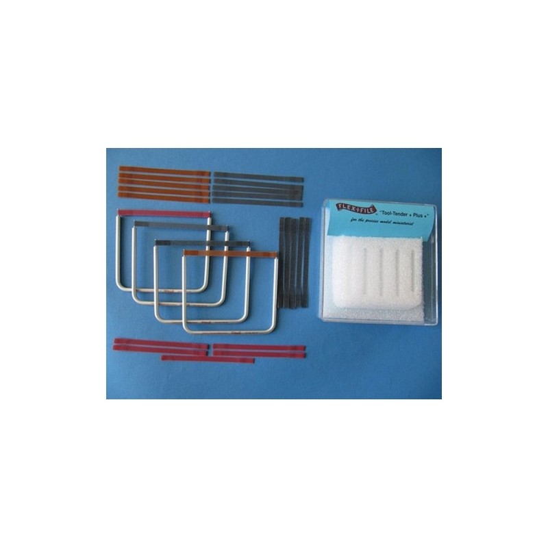 Cuatro arcos de aluminio con cintas de lijado. ALBION 45011 Cuatro arcos de aluminio con cintas de lijado. ALBION 45011