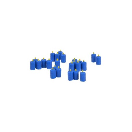 Butane bottles, blue. 87Train 222.34