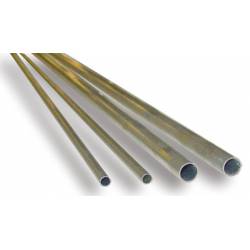 Brass tube, 6 x 0,50 mm.