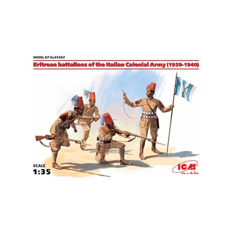 Tropas eritreas del ejército colonial. ICM 35567