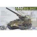 M40 US 150 mm gun motor carriage. AFV CLUB 35031