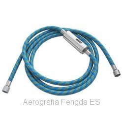 Airbrush hose black.