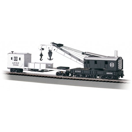 Steam Crane with Boom Tender. BACHMANN 16102