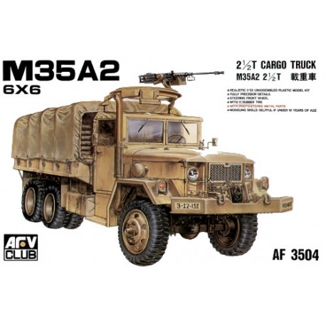 M35A2 1/2 cargo truck. AFV CLUB 35004