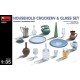 Household crockery and glass set. MINIART 35559