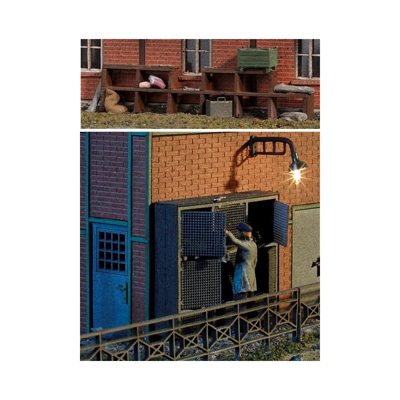 Taquillas y estantería. JOSWOOD 40043