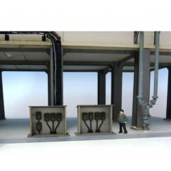 Electric boxes (x3).